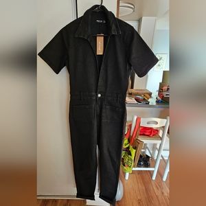 Nasty Gal denim jumpsuit